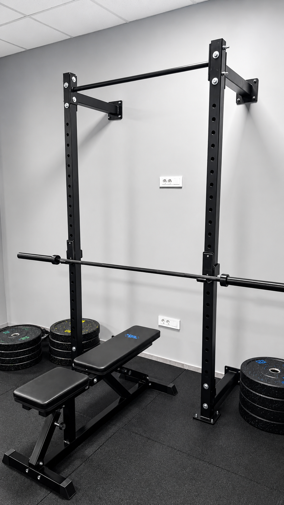 Fitness oprema – wall rack